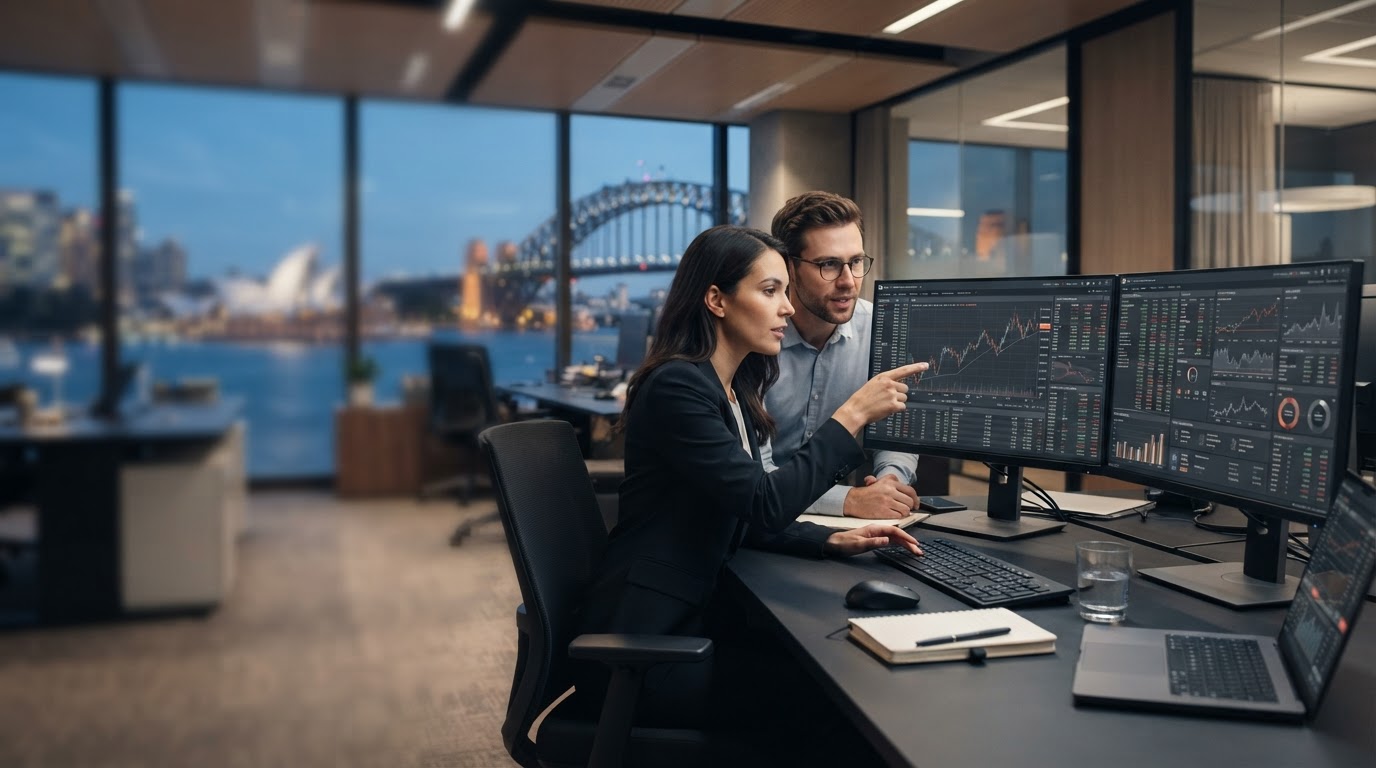 Quantixlab247 algorithmic trading dashboard displaying real-time portfolio analytics